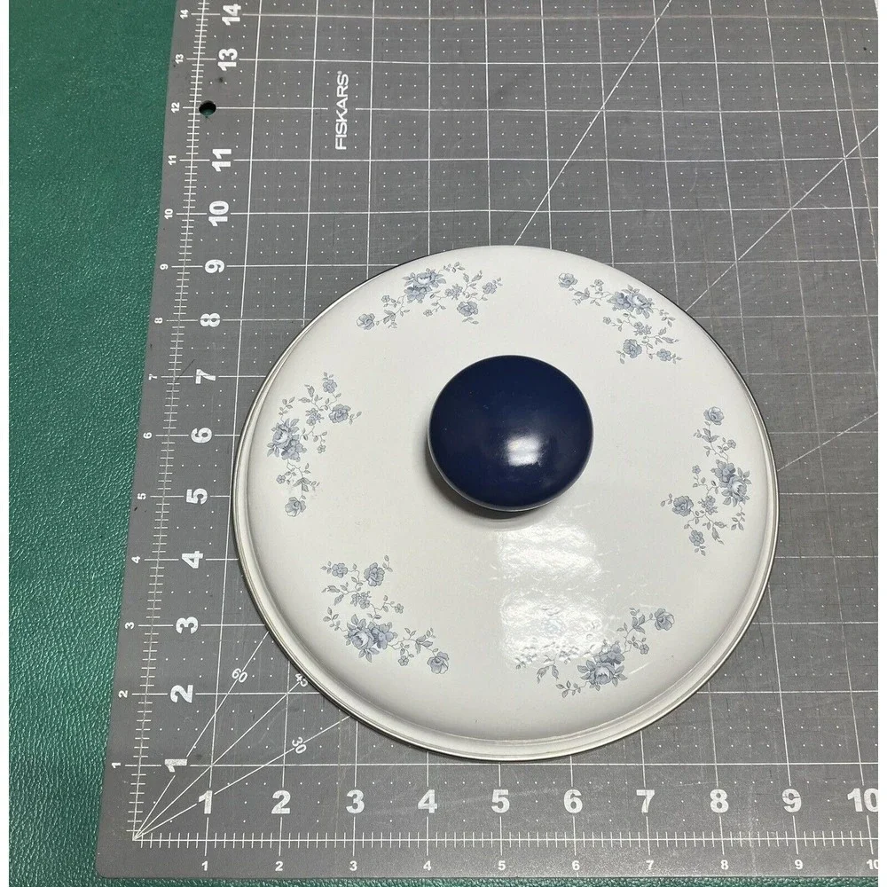 Enamel Lid Saucepan 8 1/4